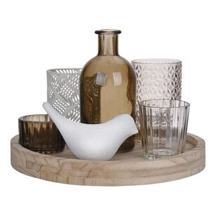 Ombre Home Evie Trinket Tray Natural 22 x 22 x 15 cm