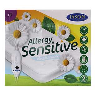 Jason Allergy Sensitive Electric Topper White