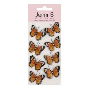 Jenni B Yellow Tropical Butterfly Stickers Yellow Tropical Butterfly