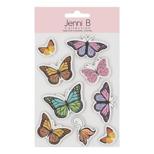 Jenni B Butterfly Sparkle Stickers Butterfly Sparkle