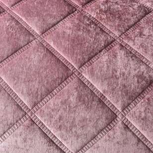 KOO Jessie Velvet Comforter Set Pink Salt