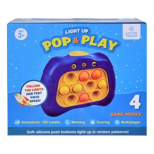 Pop & Play Light-Up Game Blue