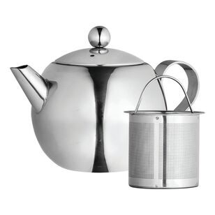 Avanti Nouveau 900 ml Teapot With Infuser Silver 900 mL