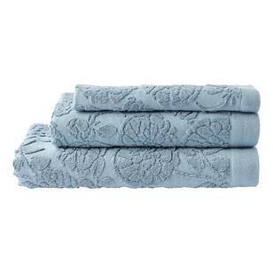 KOO Evie 550GSM Towel Collection Smoke Blue