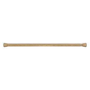 Emerald Hill 25/28 mm Paxton Tension Rod Faux Wood 140 - 240 cm