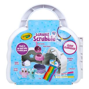Crayola Scribble Scrubbie Cloud Clubhouse Multicoloured