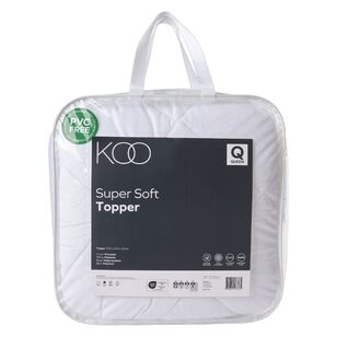KOO Super Soft Mattress Topper White