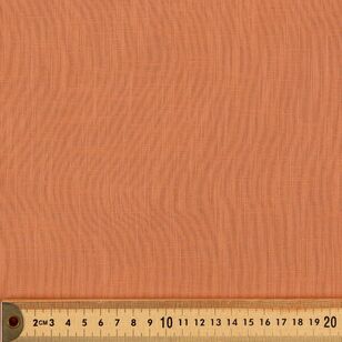 Plain 128 cm Fancy Slub Washer Fabric Mocha Mousse 128 Cm