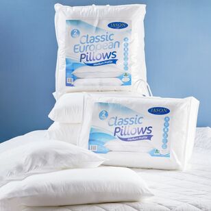 Jason Classic 2 Pack Standard Pillows White Standard