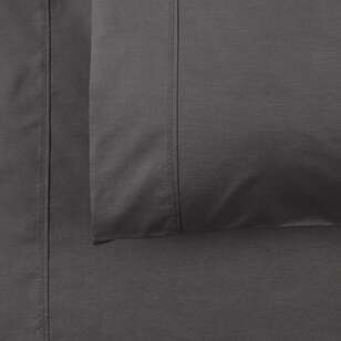 Eminence 1000 Thread Count Fitted Sheet Charcoal