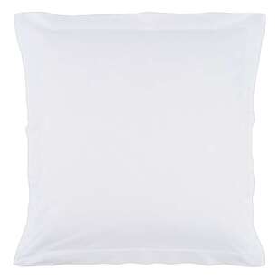Eminence 1000 Thread Count 2 Pack European Pillowcases White European