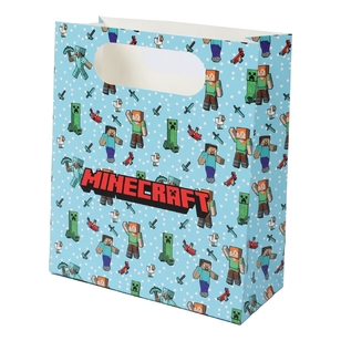 Caprice Minecraft Loot Bags 8 Pack Blue 18 x 8 x 21 cm