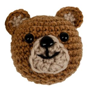 Needle Creations Woodand Bear Crochet Kit Multicoloured
