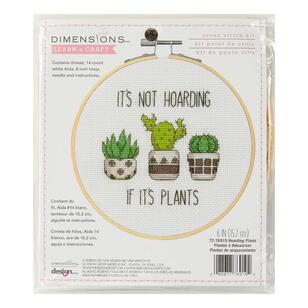 Dimensions Its Not Hoarding Cross Stitch Kit  Multicoloured