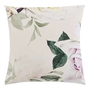 KOO White Rose European Pillowcase Multicoloured European