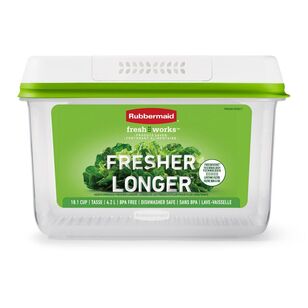 Sistema Rubbermaid Freshworks 4.2 L Large Canister Clear