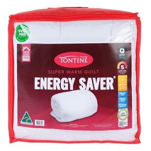 Tontine Energy Saver Quilt White