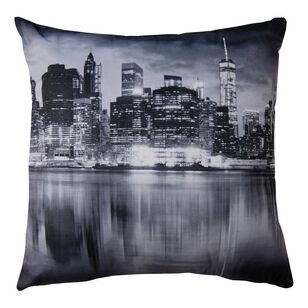 Brampton House New York City Cushion Grey 45 x 45 cm