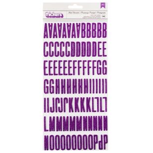 American Crafts Main Character Energy Alphabet Thickers Alphabets