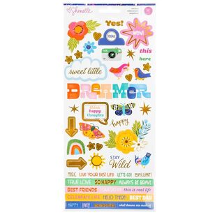 American Crafts Main Character Energy Cardstock Stickers Cardstock Stickers