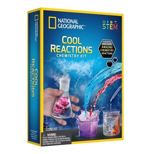 National Geographic Cool Reactions Chemistry Kit Multicoloured