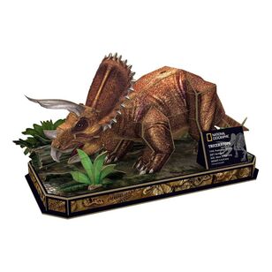 National Geographic Triceratops 3D Puzzle Multicoloured