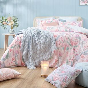 Ombre Home Dorothy Quilt Cover Set Pink