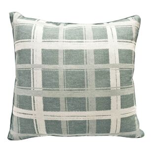 Ombre Home Ainsley Printed Cushion 1 Green 45 x 45 cm