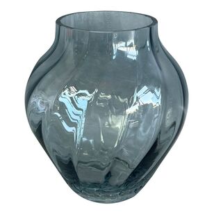 Ombre Home Ainsley Glass Vase II Blue 14.5 x 14.5 x 16 cm