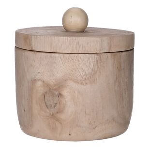 Ombre Home Ainsley Timber Trinket Box Natural 13 x 13.5 cm