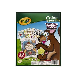 Crayola Colour & Sticker Book Multicoloured