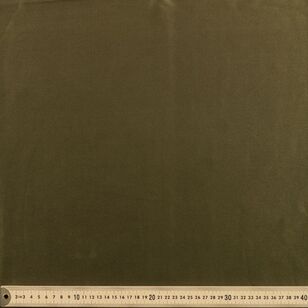 Plain 1 147 cm Deluxe Satin Fabric Olive 147 cm