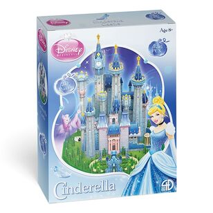 Disney Cinderella Castle 3D Puzzle Multicoloured