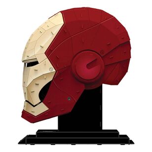 Marvel Iron Man Helmet 3D Puzzle Multicoloured