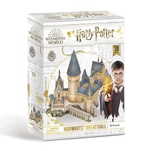 Harry Potter Hogwarts Great Hall 3D Puzzle Multicoloured