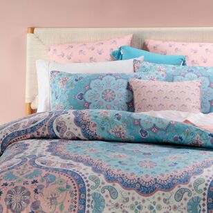 Ombre Home Indie Quilt Cover Set Multicoloured