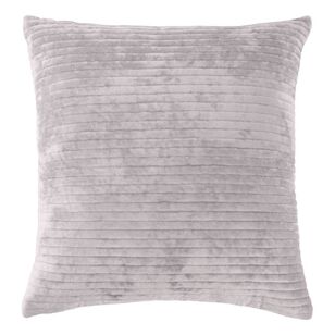 KOO Oren Quilted Velvet Cushion Silver 45 x 45 cm