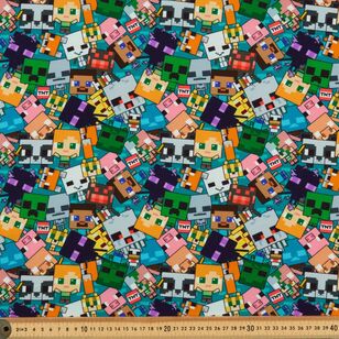 Minecraft Mobs 148 cm Spandex Jersey Multicoloured 148 cm