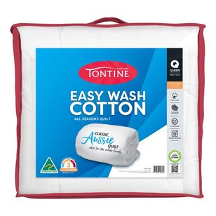 Tontine Easy To Wash Quilt White