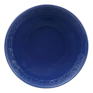 Casa Domani Leccino Round Serving Bowl Blue 32 cm