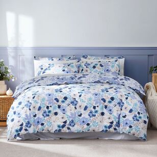 KOO Printed Cotton Floral Quilt Cover Set Multicoloured
