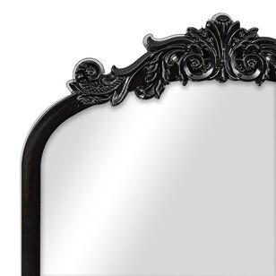 Frame Depot Ornate Arch Mirror Black