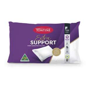 Tontine Extra Support Firm Gusseted Pillow White Standard