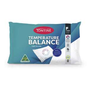 Tontine Temperature Balance Firm Pillow White Standard