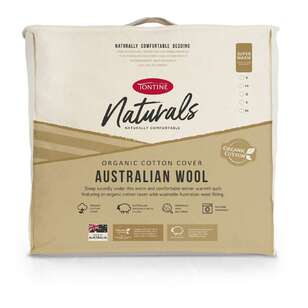 Tontine Naturals Australian Wool Quilt White