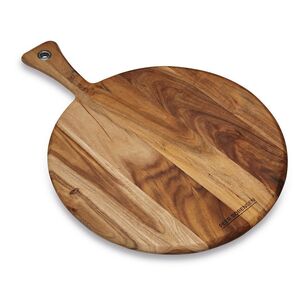 Peer Sorensen Round Paddle Serving Board Brown 42 x 30.5 cm