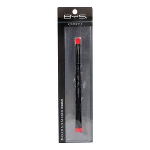 Bys Angled and Flat Liner Synthetic Brush Multicoloured