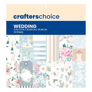 Crafters Choice Paper Pad 12 x 12" Wedding Multicoloured