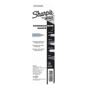 Sharpie 2 Pack Metallic Permanent Markers Metallic