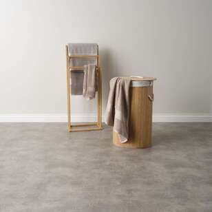 KOO Bamboo Bathroom Hamper Natural 40 x 30 x 55 cm